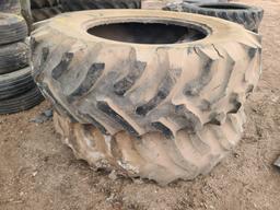 (2) Tractor Tires, Size 18.4-34