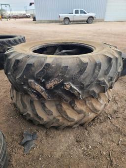 (2) Tractor Tires, Size 18.4-34