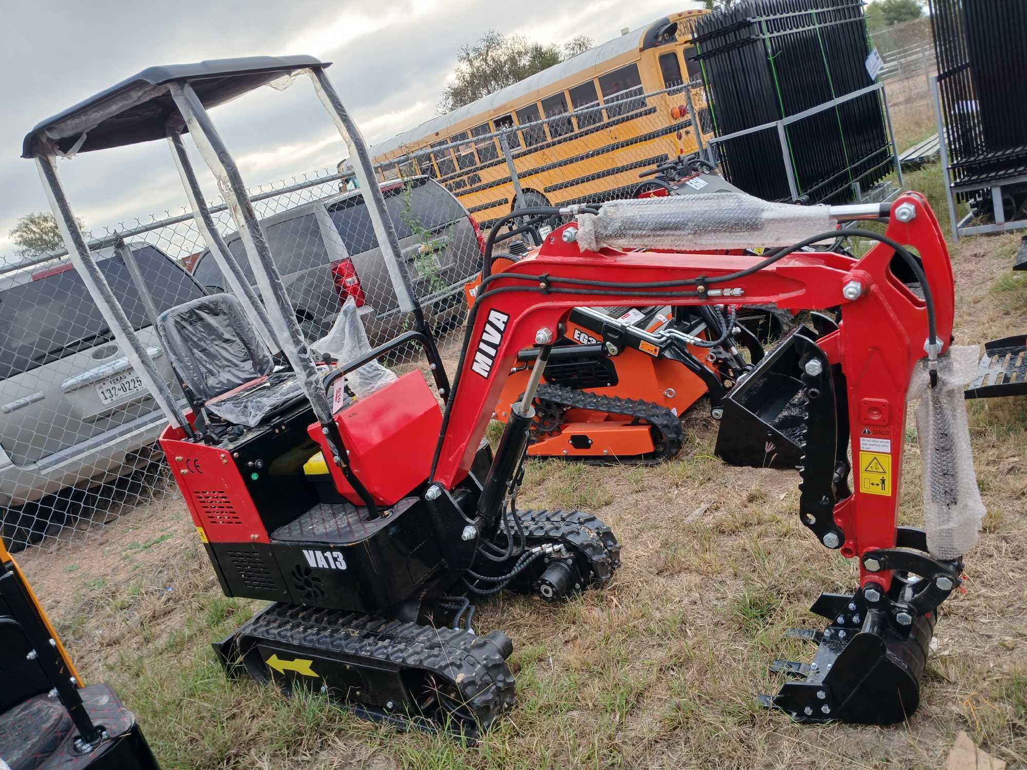 2024 Unused MIVA VA13 Mini Crawler Excavator, Srl.#VA132410248