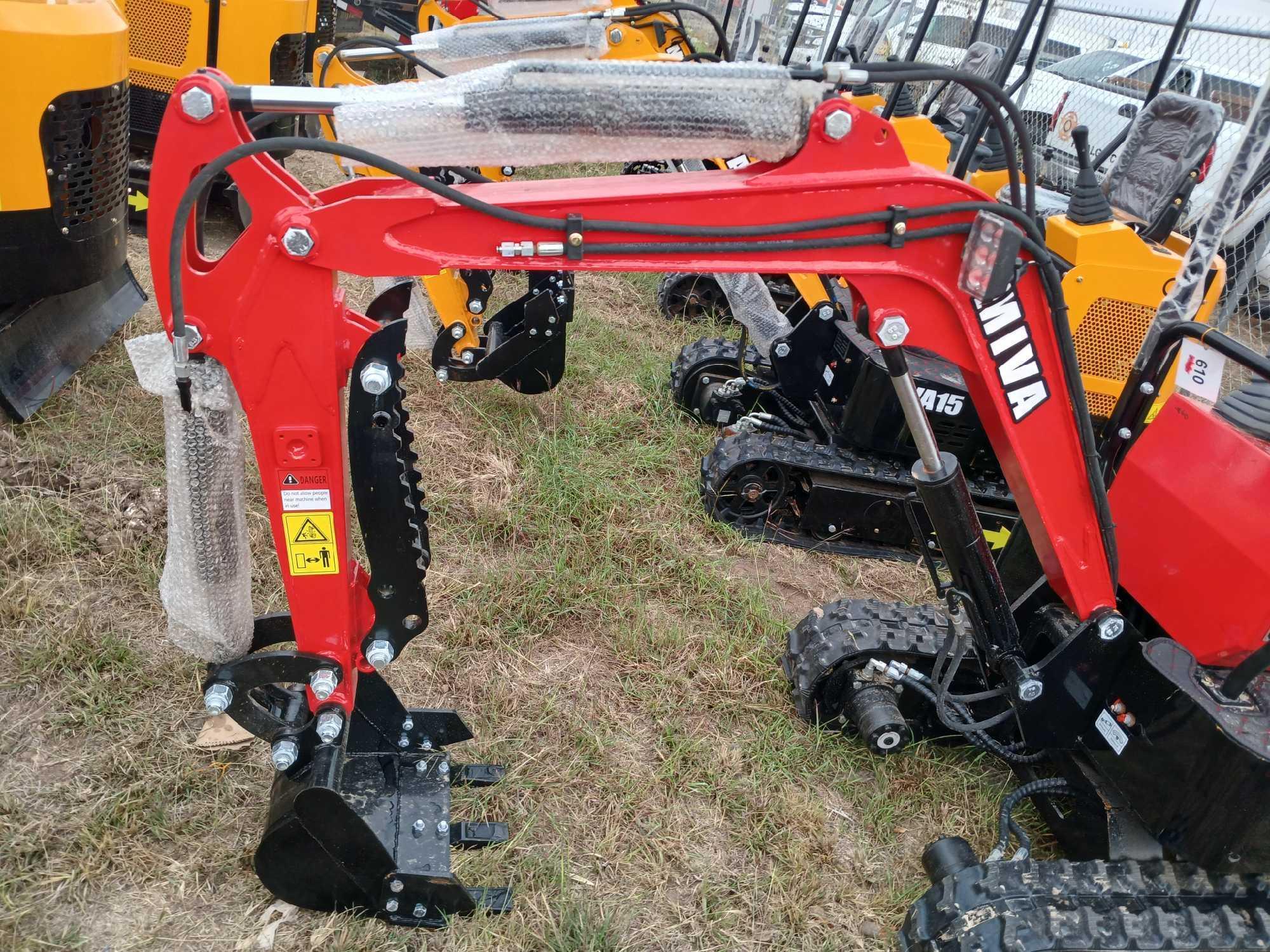 2024 Unused MIVA VA13 Mini Crawler Excavator, Srl.#VA132410248