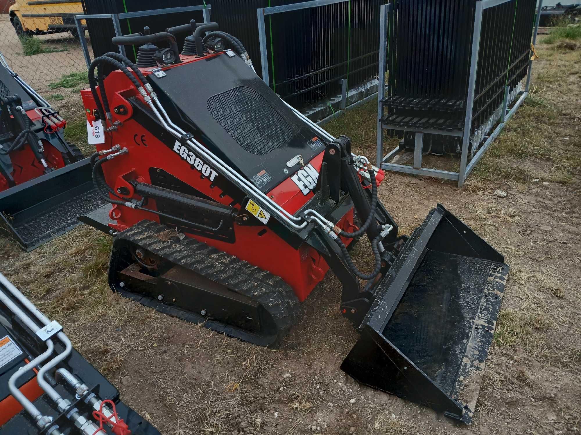 2024 Unused EGN EG360T Ride-On Skid Steer Track Loader, Srl.#EG360T241018