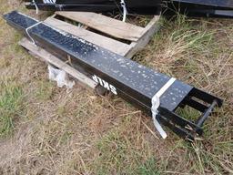 Pair of SKLP 7'ft. Forklift Extension Rods on Pallet