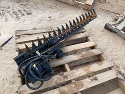 2024 Unused MIVA Excavator Hedge Trimmer Attachment, Srl.#B37294