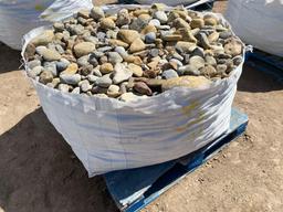 Pallet of Landscape River Rocks