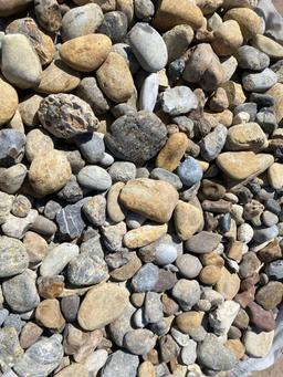 Pallet of Landscape River Rocks