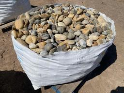 Pallet of Landscape River Rocks