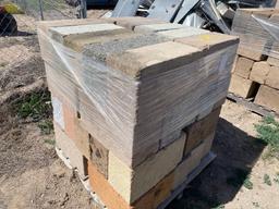 Pallet of Concrete Brick Blocks