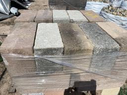 Pallet of Concrete Brick Blocks