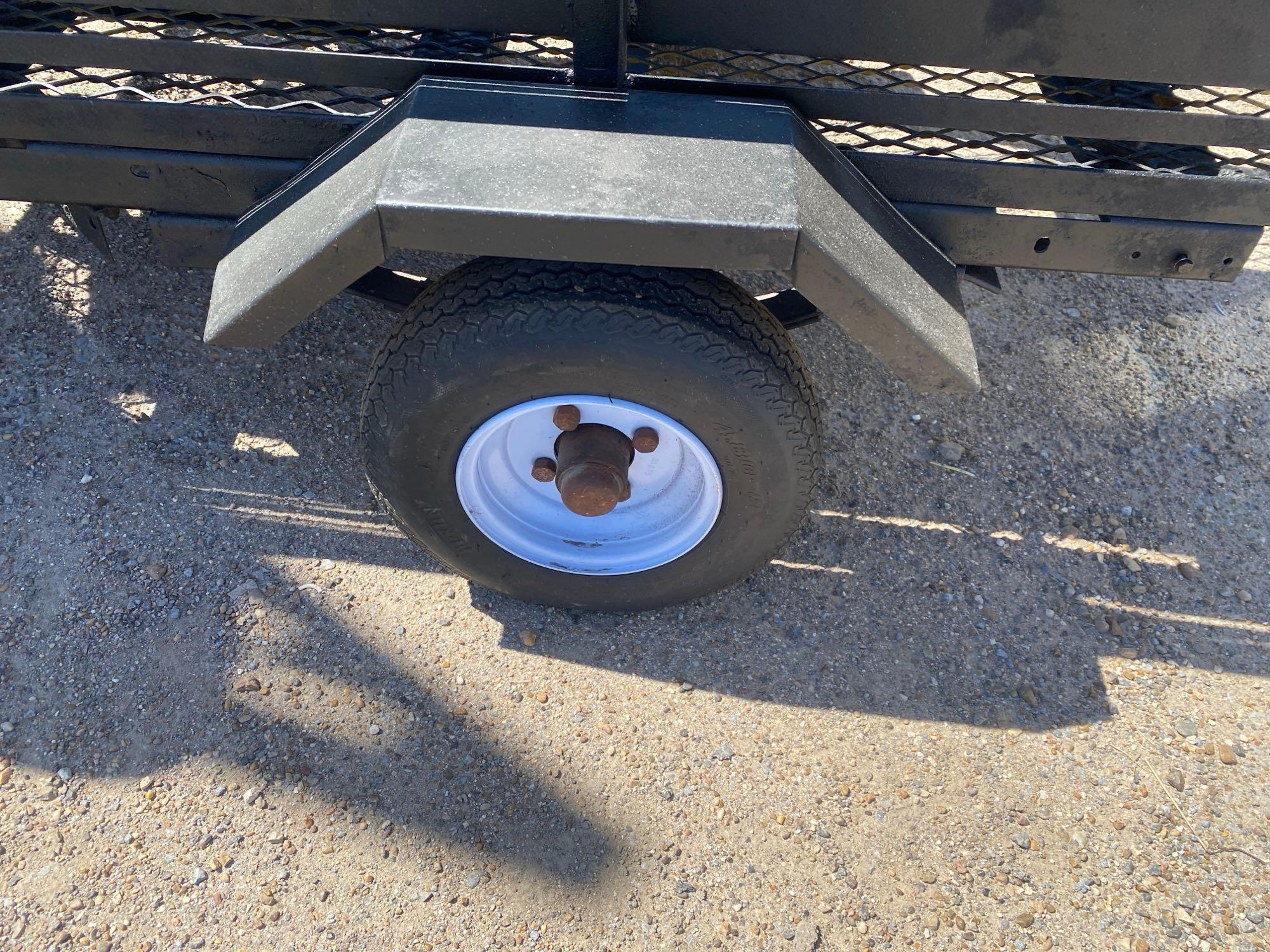 Custom Made BBQ Pit on Trailer, *RECEIPT SERVES AS BILL OF SALE