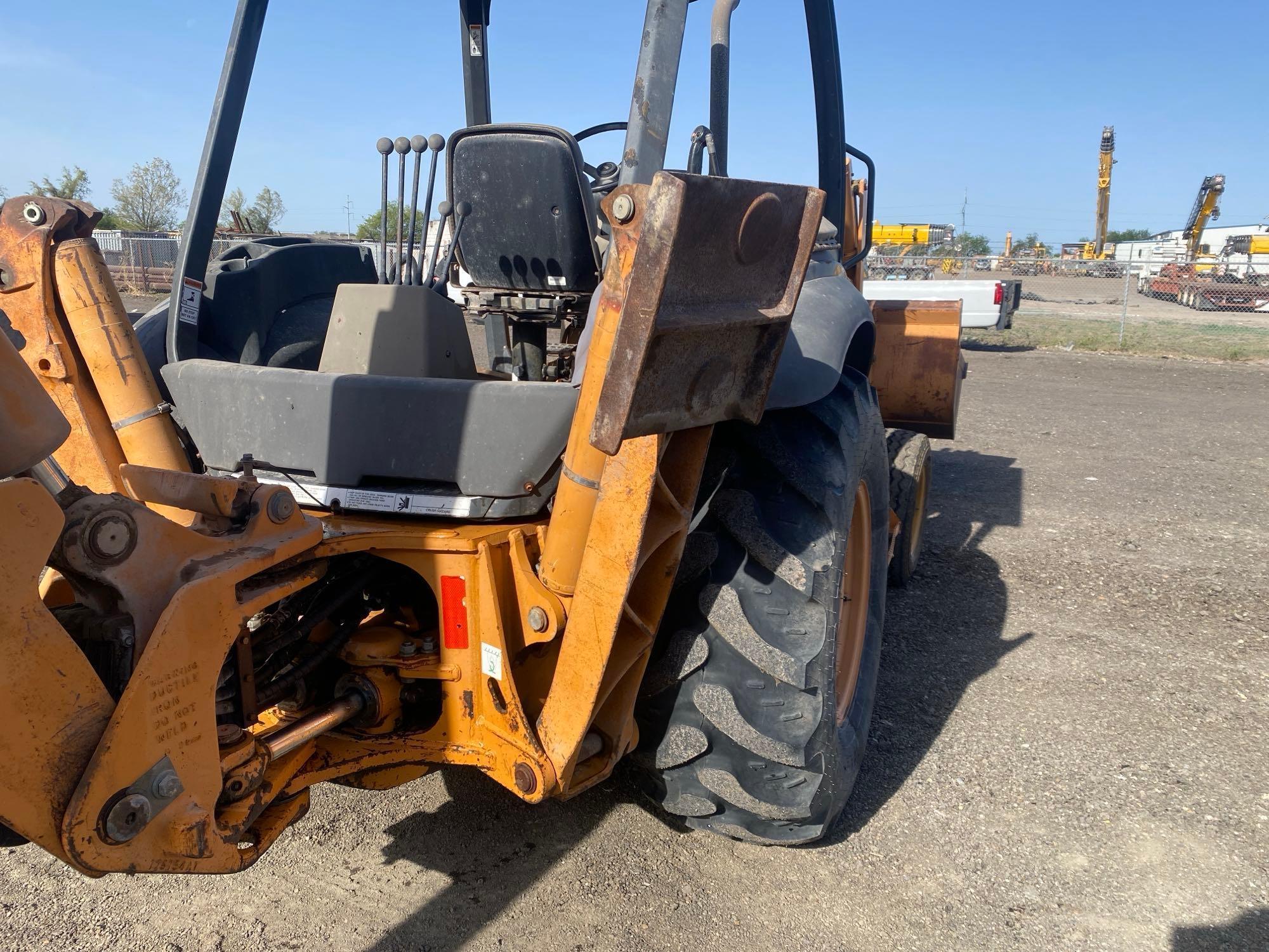 Case 580 Super M Series 2 Backhoe Extendahoe Loader, P.I.N.#N5C387087