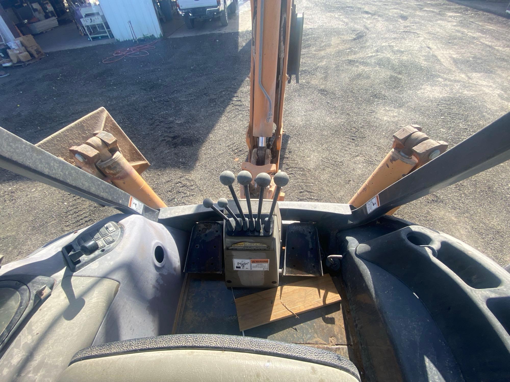 Case 580 Super M Series 2 Backhoe Extendahoe Loader, P.I.N.#N5C387087
