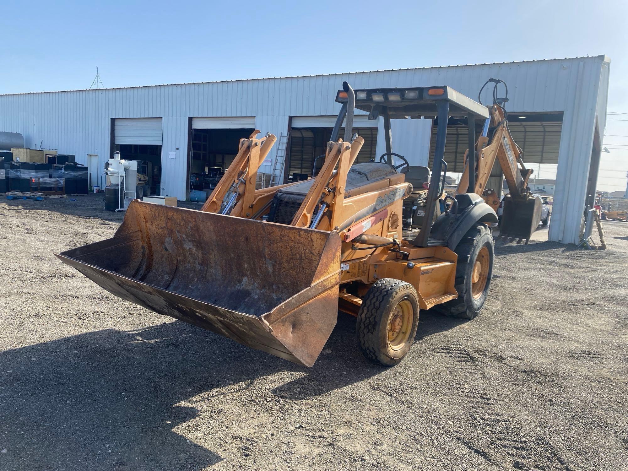 Case 580 Super M Series 2 Backhoe Extendahoe Loader, P.I.N.#N5C387087