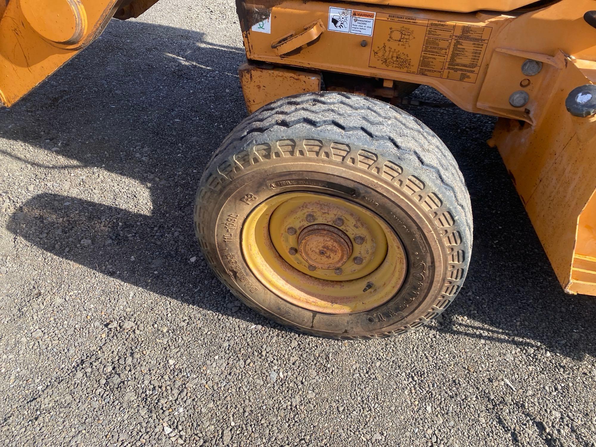 Case 580 Super M Series 2 Backhoe Extendahoe Loader, P.I.N.#N5C387087