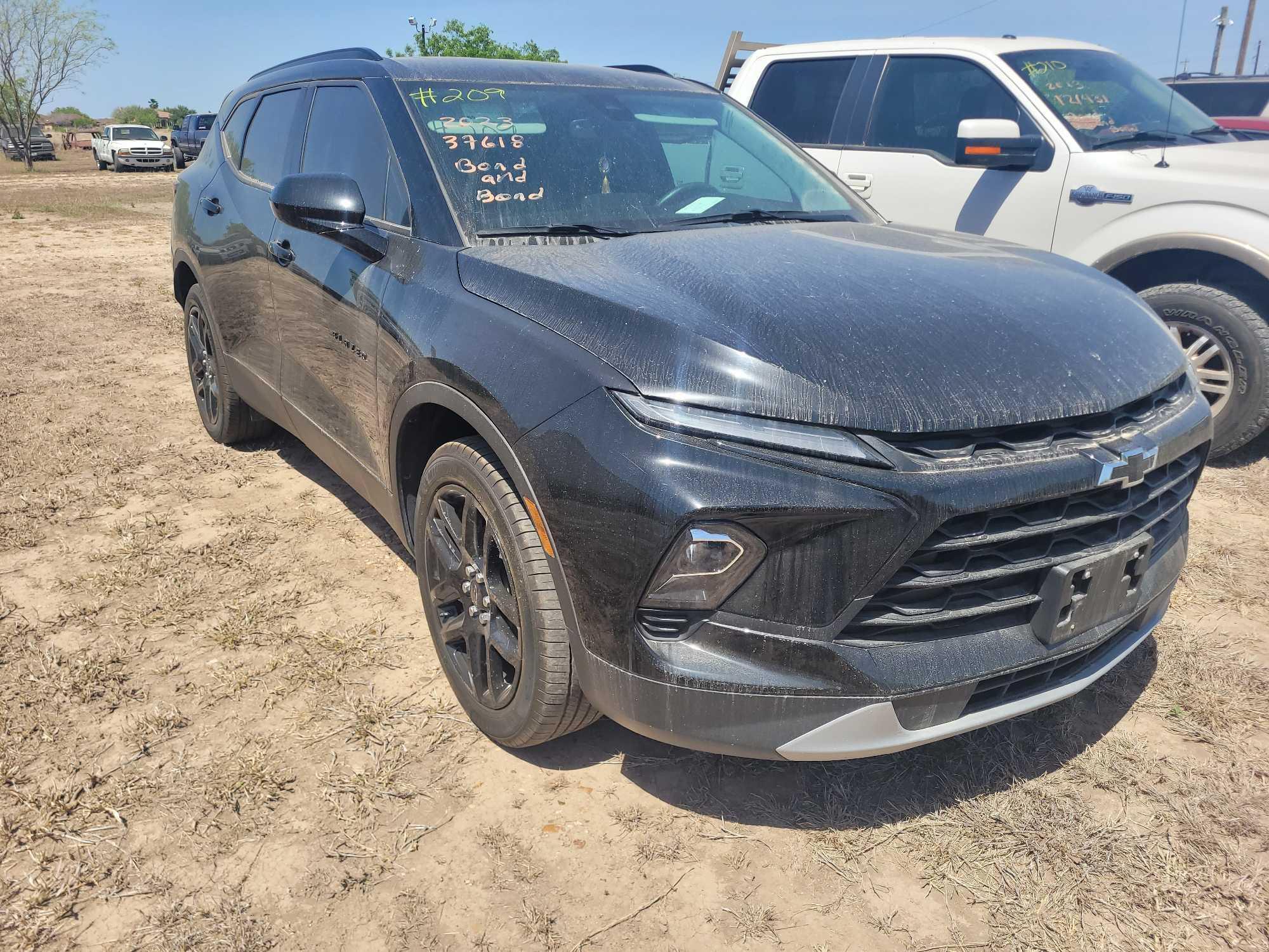 2023 Chevrolet Blazer Multipurpose Vehicle (MPV), VIN # 3GNKBCR43PS194740