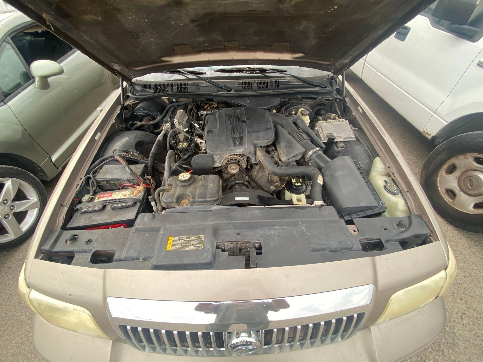 2006 Mercury Grand Marquis Passenger Car, VIN # 2MEHM75V66X651663 *VSF FORM