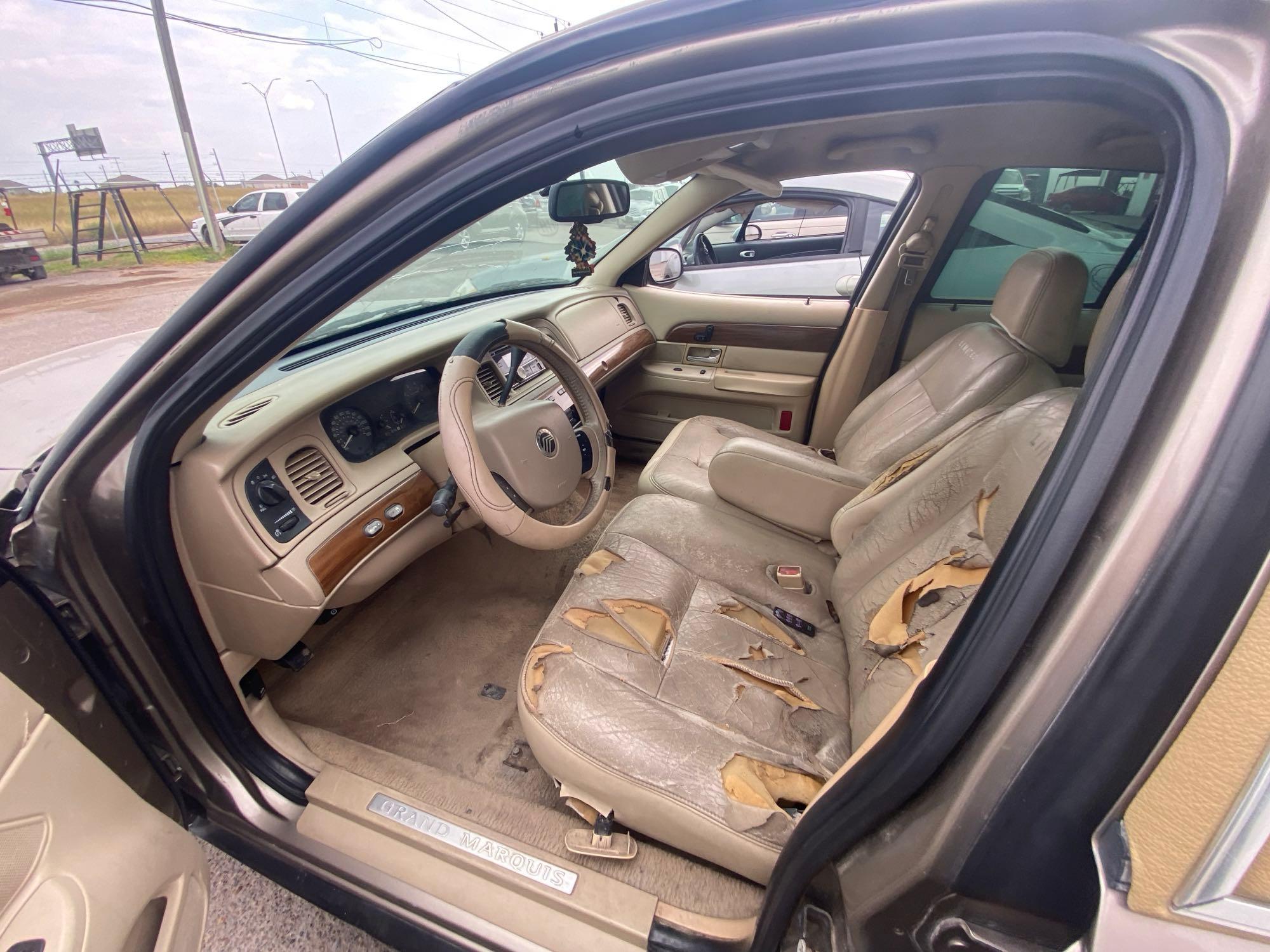 2006 Mercury Grand Marquis Passenger Car, VIN # 2MEHM75V66X651663 *VSF FORM