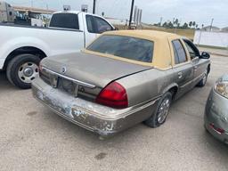 2006 Mercury Grand Marquis Passenger Car, VIN # 2MEHM75V66X651663 *VSF FORM