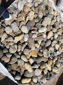 Pallet of Landscape River Rocks