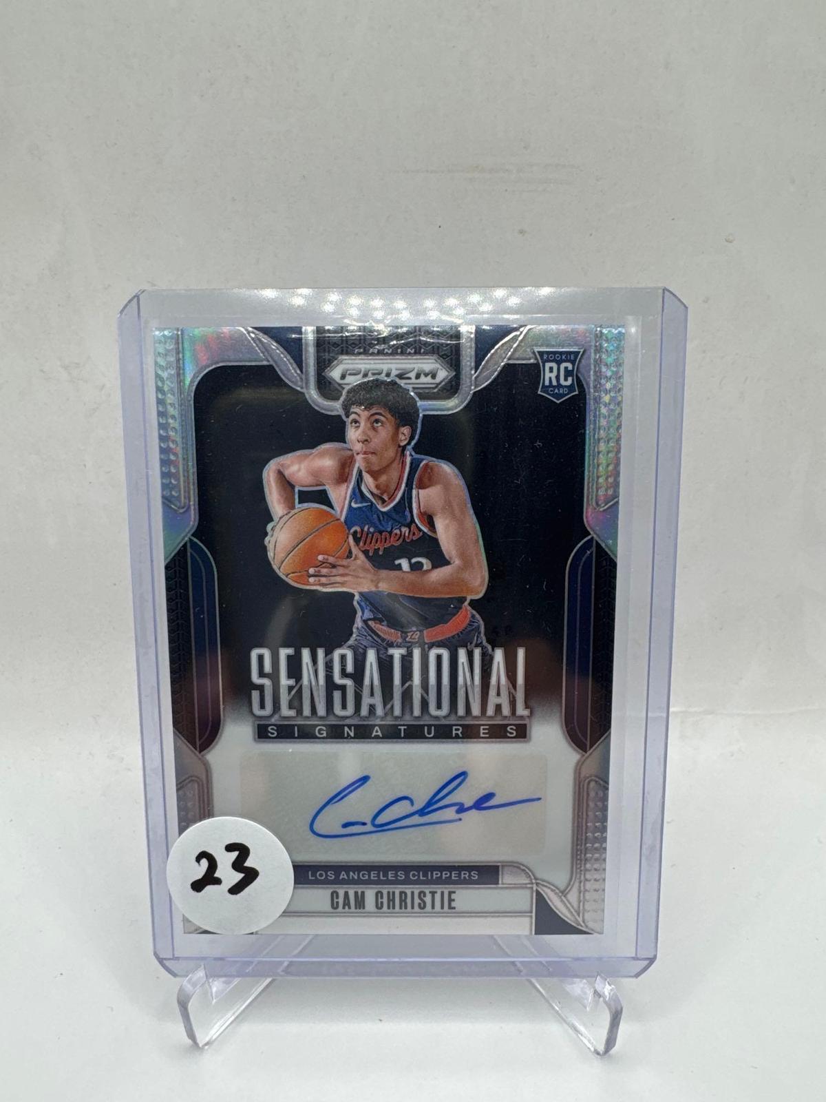 2024 PANINI PRIZM CAM CHRISTIE ROOKIE SENSATIONAL SIGNATURES