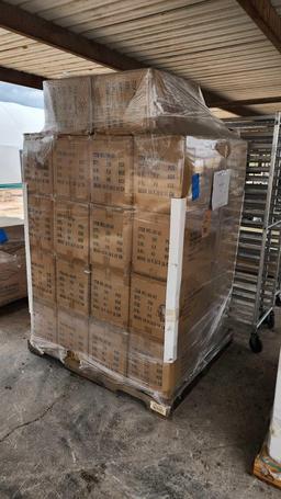 Pallet w/ Boxes of Face Shields