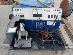 (1) Pallet w/ Generator Alternator Starter Tester, Sears Steam Cleaner