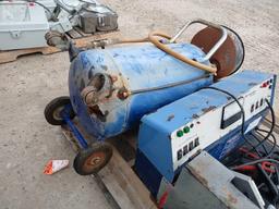 (1) Pallet w/ Generator Alternator Starter Tester, Sears Steam Cleaner