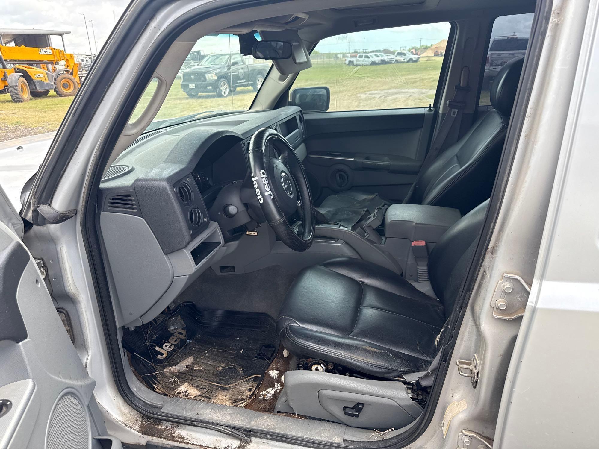 2006 Jeep Commander Multipurpose Vehicle (MPV), VIN # 1J8HH48N96C276874