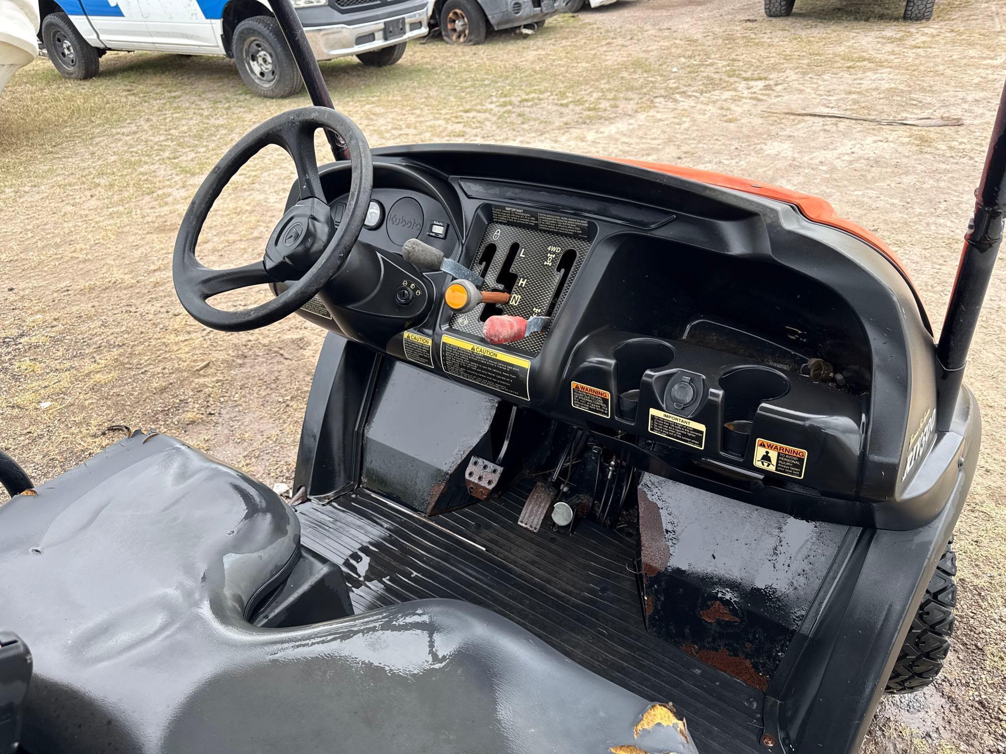 Kubota RTV500 ATV, P.I.N.#A5KA1CGAPJG049851