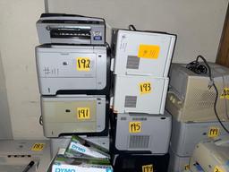 Group of Assorted Printers, Fax Machines, Fujitsu Document Scanners, etc. OFFSITE: BROWNSVILLE, TX