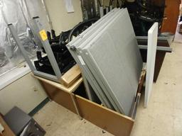 Group of Office Desks, (1) Folding Table, (1) 2-Drawer Lateral Cabinet, etc.OFFSITE: BROWNSVILLE,TX