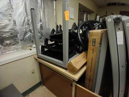 Group of Office Desks, (1) Folding Table, (1) 2-Drawer Lateral Cabinet, etc.OFFSITE: BROWNSVILLE,TX