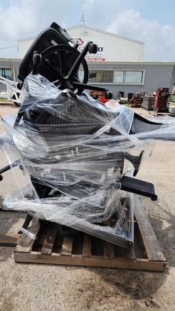 Group of Rolling Office Chairs on Pallet