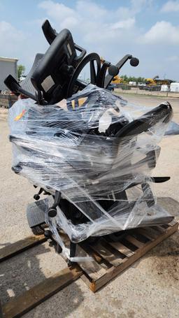 Group of Rolling Office Chairs on Pallet