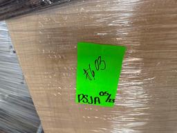 (1) Printer, (1) Rolling Cart, (1) Red Dolly, (2) File Cabinets on Pallet