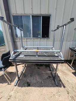 Group of (4) Student Tables, (2) Stackable Student Chairs