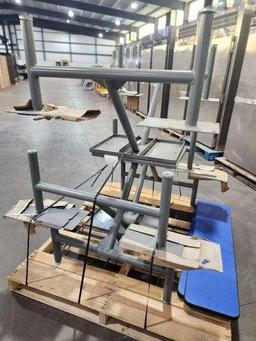 Restaurant Commercial Table Frame on Pallet, *OFFSITE: ROBSTOWN, TX