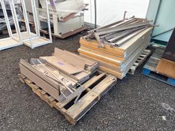 Group of Disassembled Office Cubicles on Pallet