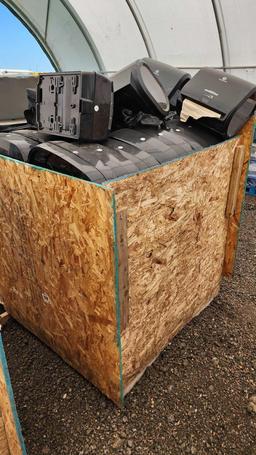 Group of Georgia Pacific enMotion Paper Towel Dispensers on Pallet