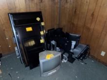Group of Aquos Flat Screen Monitors, Manatoic Tv, Dell Desktop Monitors, etc. OFFSITE: BROWNSVILLE,