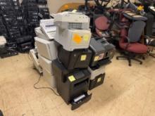 Group of Brother Ml-300 Electronic Display Typewriters, Group of Assorted Printers, etc.OFFSITE: