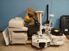 (5) Assorted Projectors, (4) Projector Ceiling Mounts, etc. OFFSITE: BROWNSVILLE, TX