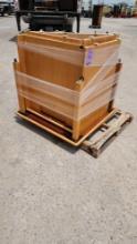 Small Wood Table, Wood Framing Pieces on Pallet