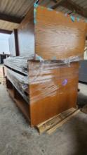 (4) Wooden Bookshelves, (1) Student Desk
