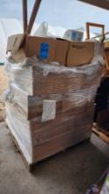 Boxes of SCJ Professional Hand Sanitizer Dispensers on Pallet