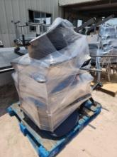 Group of Office Rolling Chairs on Pallet
