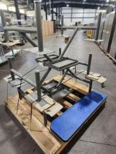 Restaurant Commercial Table Frame on Pallet, *OFFSITE: ROBSTOWN, TX