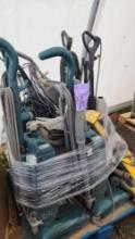 Group of Assorted Vacuums on Pallet