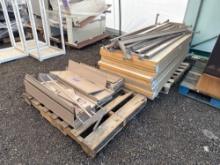 Group of Disassembled Office Cubicles on Pallet