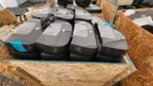 Group of Merfin iView Toilet Paper Dispensers on Pallet