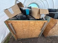Group of Merfin iView Toilet Paper & Paper Towel Dispensers on Pallet